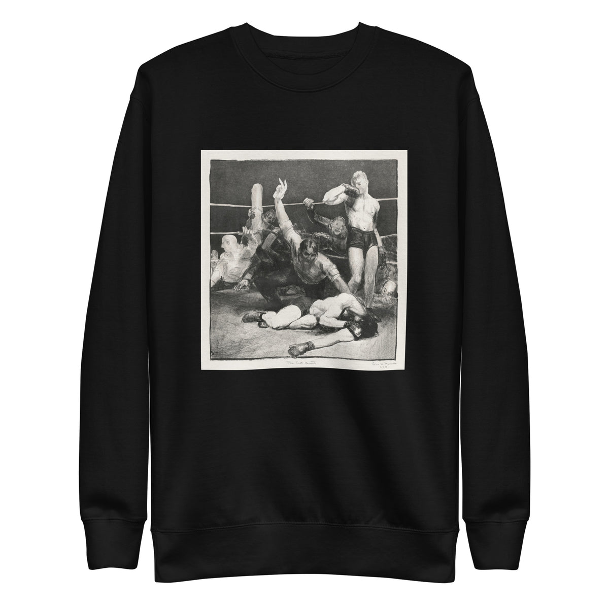 Black Sweater The Last Count Print Signature