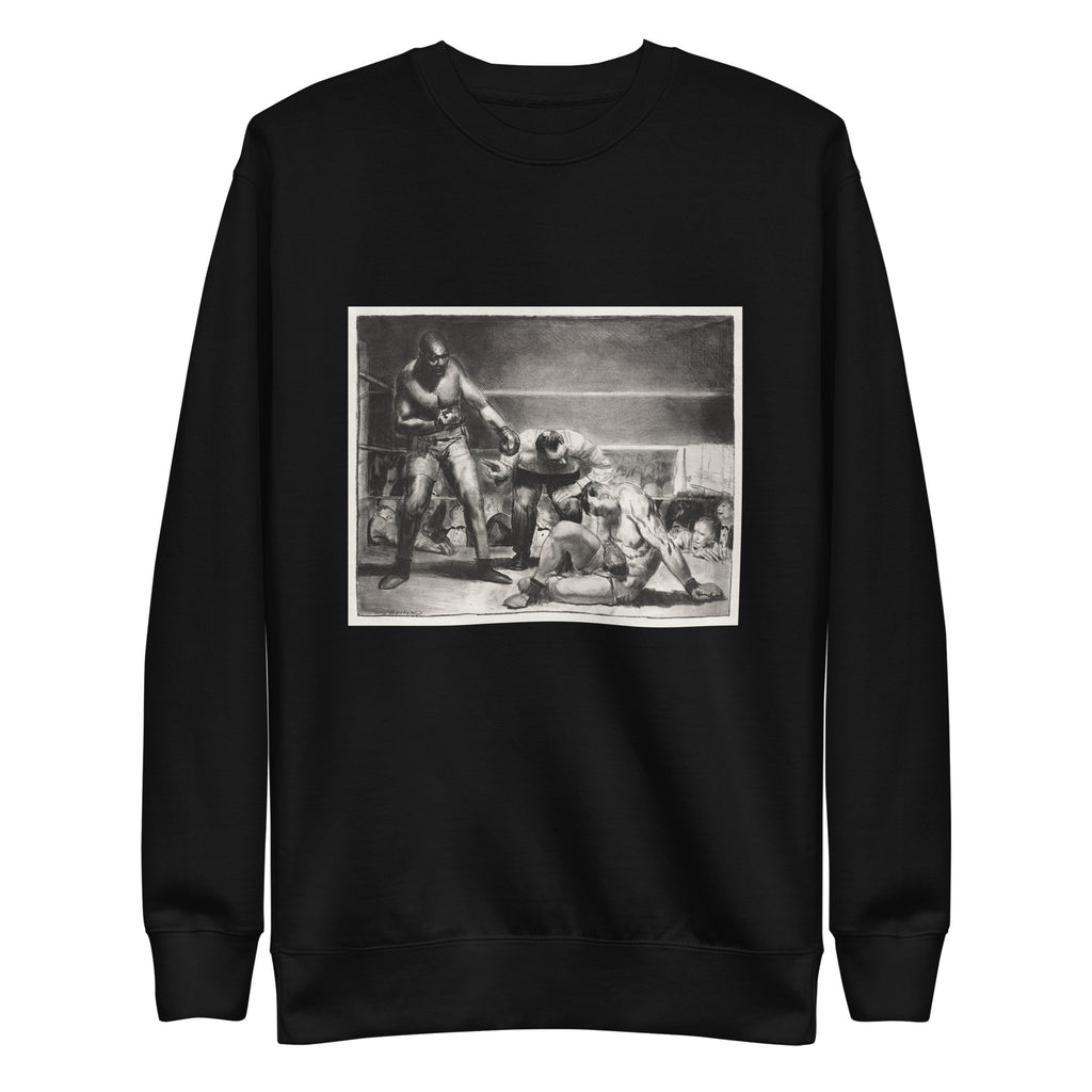 Black Sweater The White Hope Print Signature