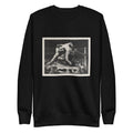 Black Sweater A Stag At Sharkey Print Signature