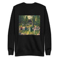Black Sweater Tennis At Newport Print Signature