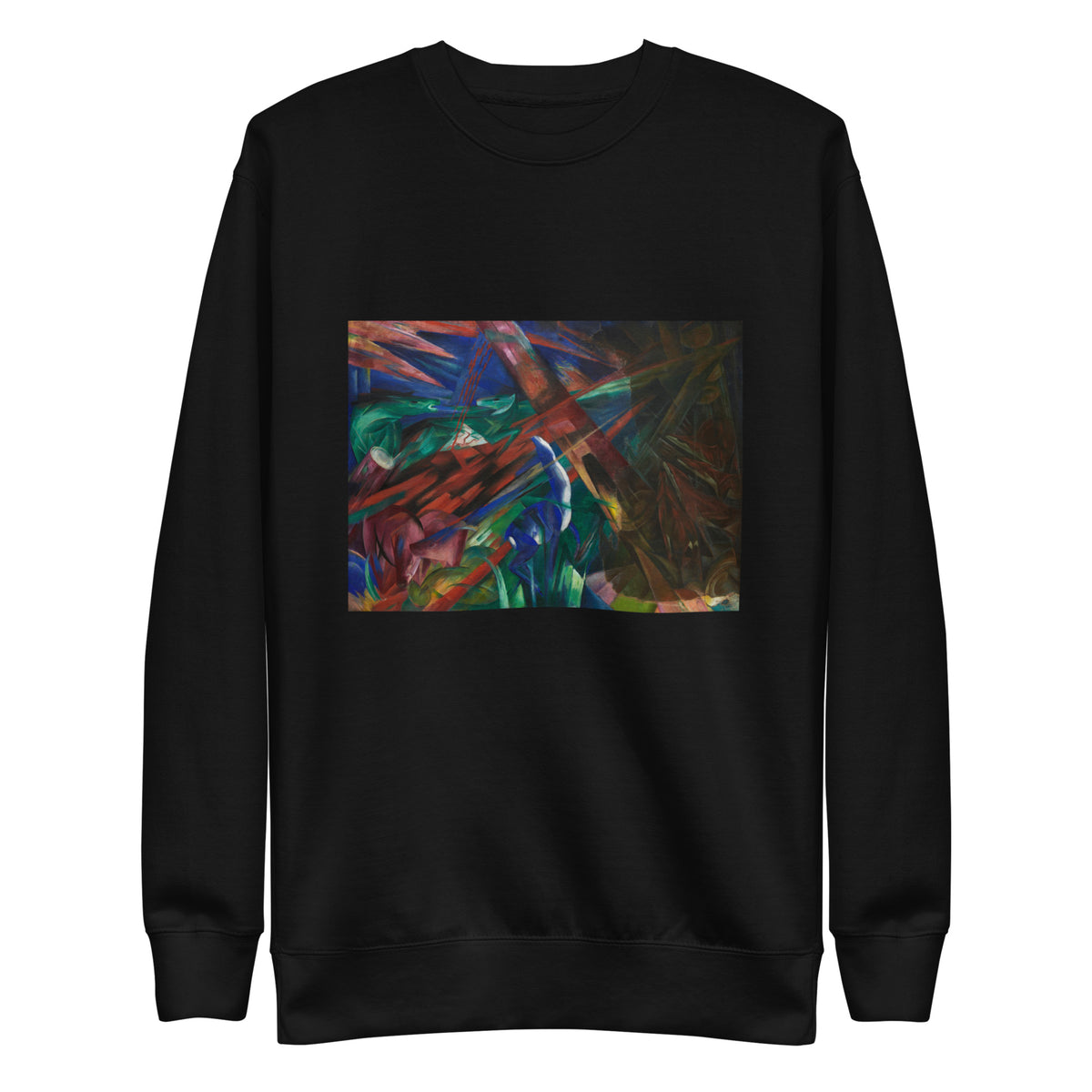 Black Sweater Animal Fates The Trees Showed Their Rings The Animals Their Veins Signature