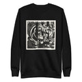 Black Sweater Lizards Print Signature