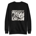 Black Sweater Sleeping Shepherdess Print Signature