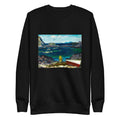 Black Sweater The Harbor Monhegan Coast Maine Signature