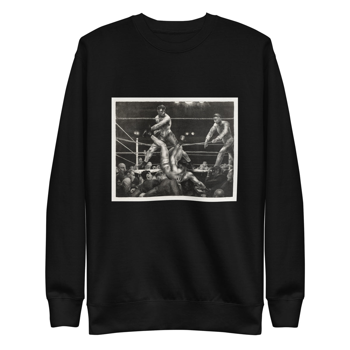 Black Sweater Dempsey And Firpo Print Signature