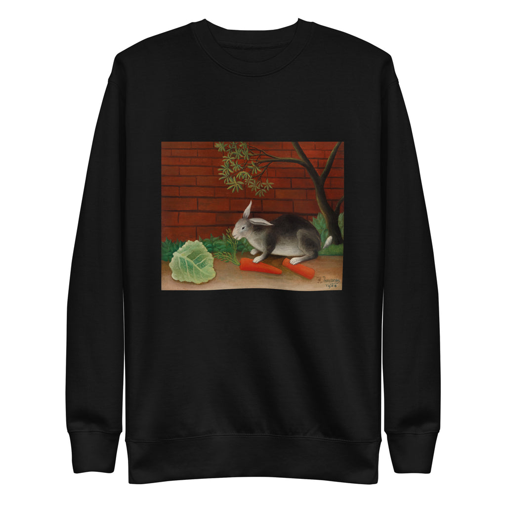 Black Sweater The Rabbit Meal Le Repas Du Lapin Signature
