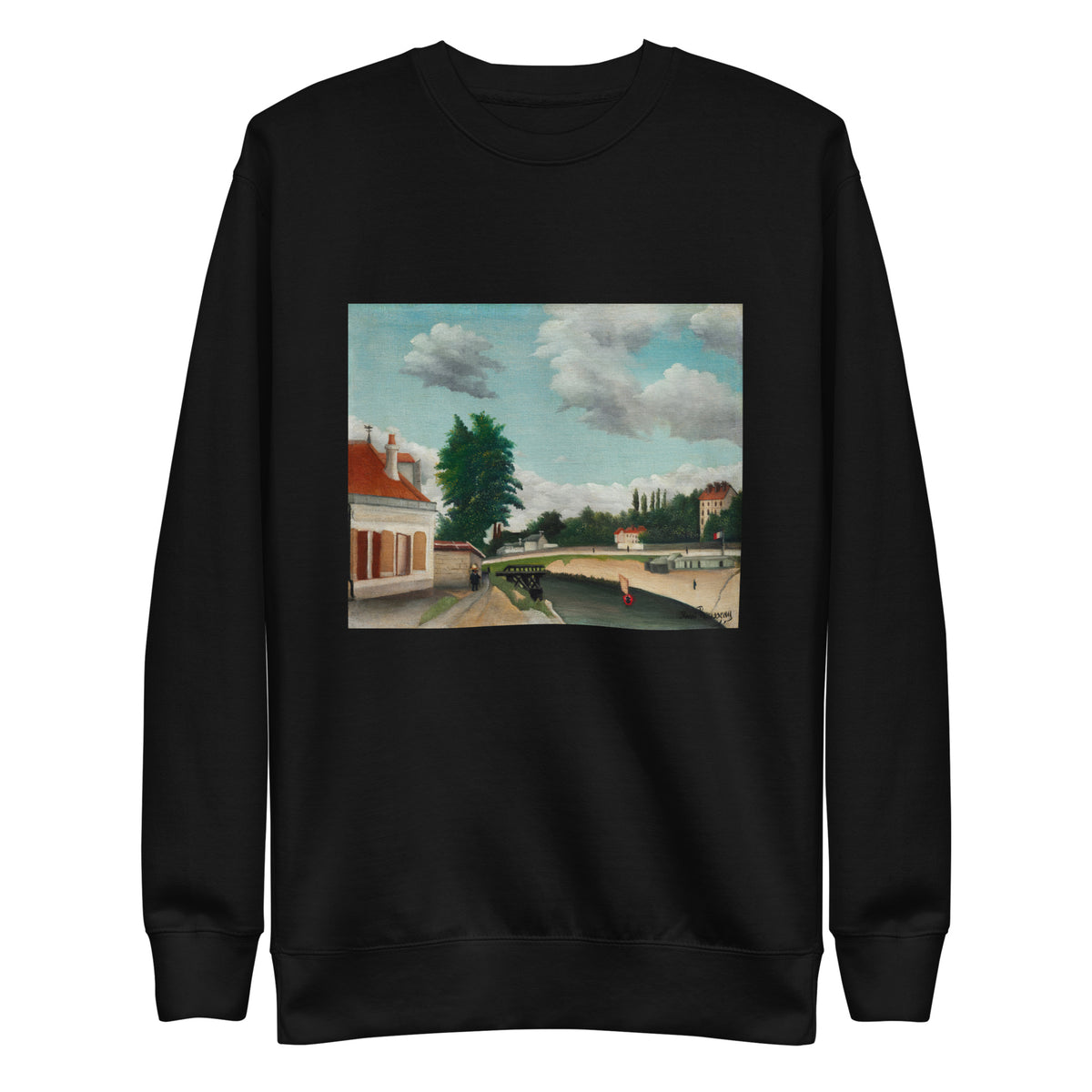Black Sweater Outskirts Of Paris Signature