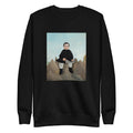 Black Sweater Boy On The Rocks - Henri Rousseau 1895 Signature