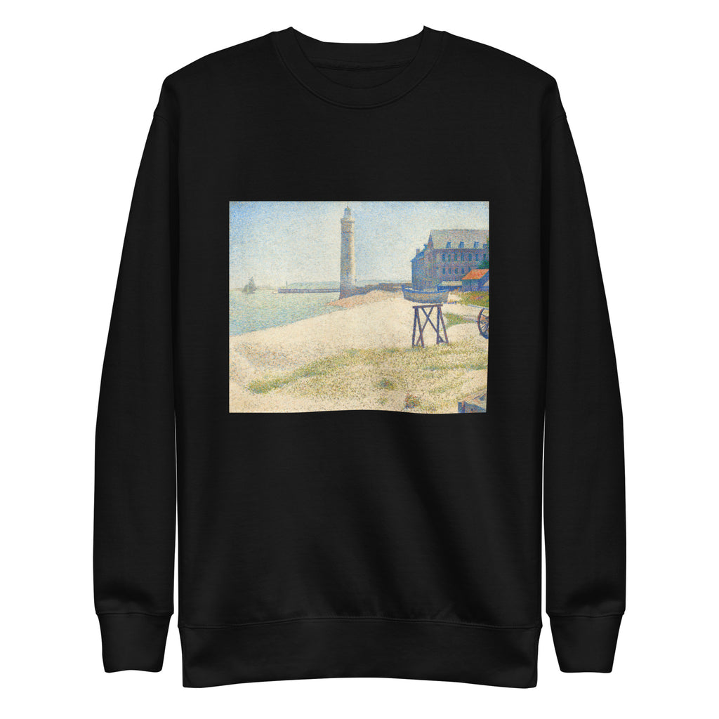 Black Sweater The Lighthouse At Honfleur Signature