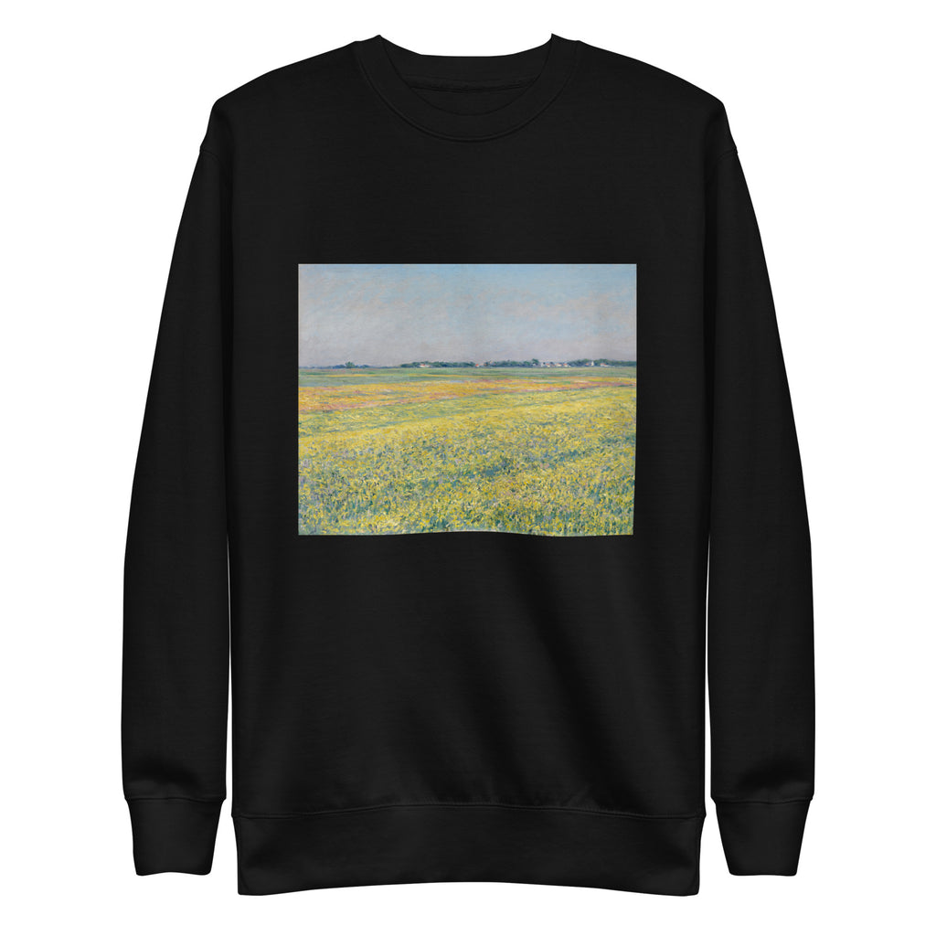 Black Sweater The Plain Of Gennevilliers Yellow Fields Signature