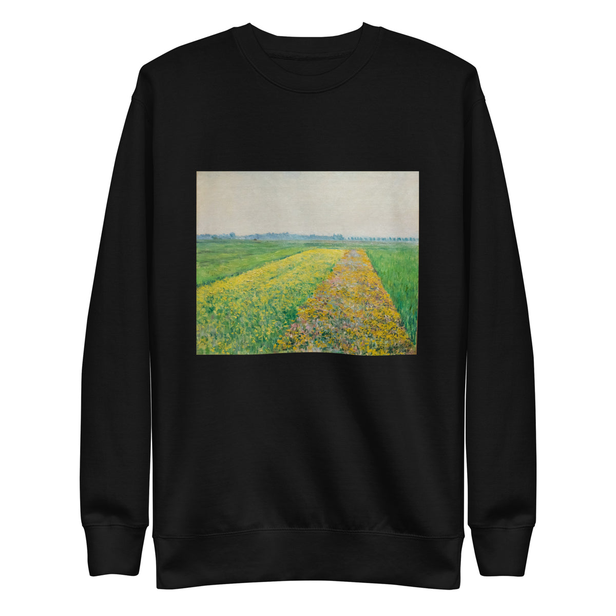 Black Sweater The Yellow Fields At Gennevilliers Signature