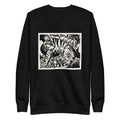 Black Sweater Tiger Print Signature