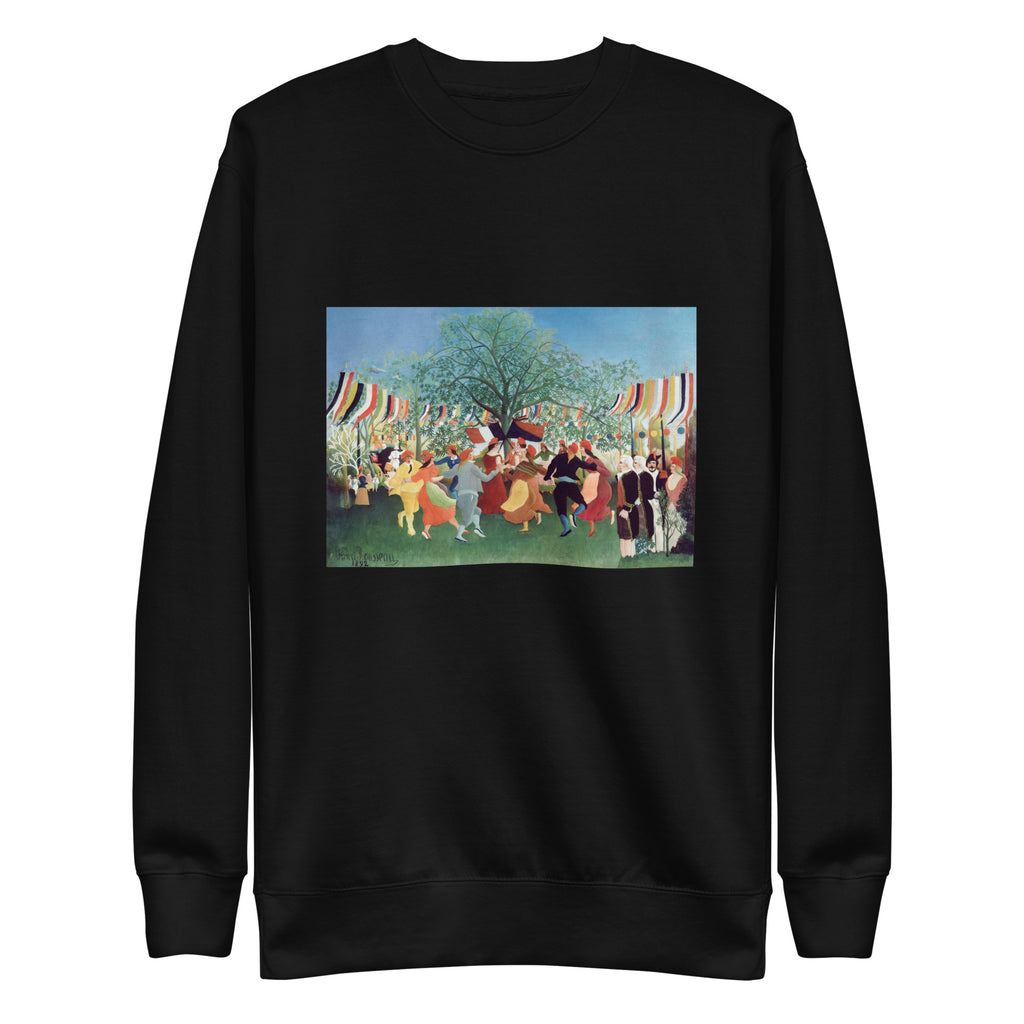 Black Sweater Henri Rousseau A Centennial Of Independence Famous Painting Signature