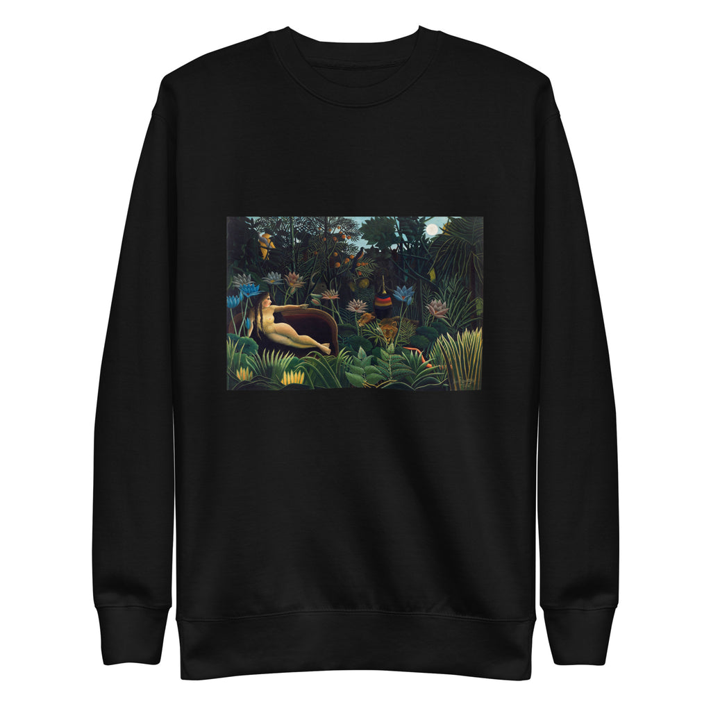 Black Sweater Henri Rousseau The Dream Famous Painting Signature
