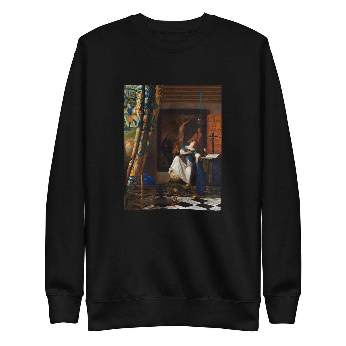 Black Sweater Allegory Of The Catholic Faith Signature