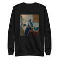Black Sweater Young Woman With A Water Pitcher Signature