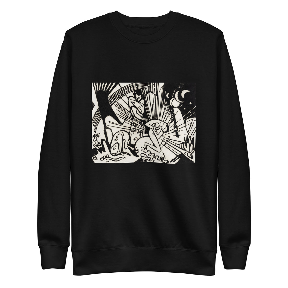 Black Sweater Reconciliation Print Signature