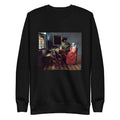 Black Sweater Johannes Vermeer The Wine Glass Famous Painting Signature