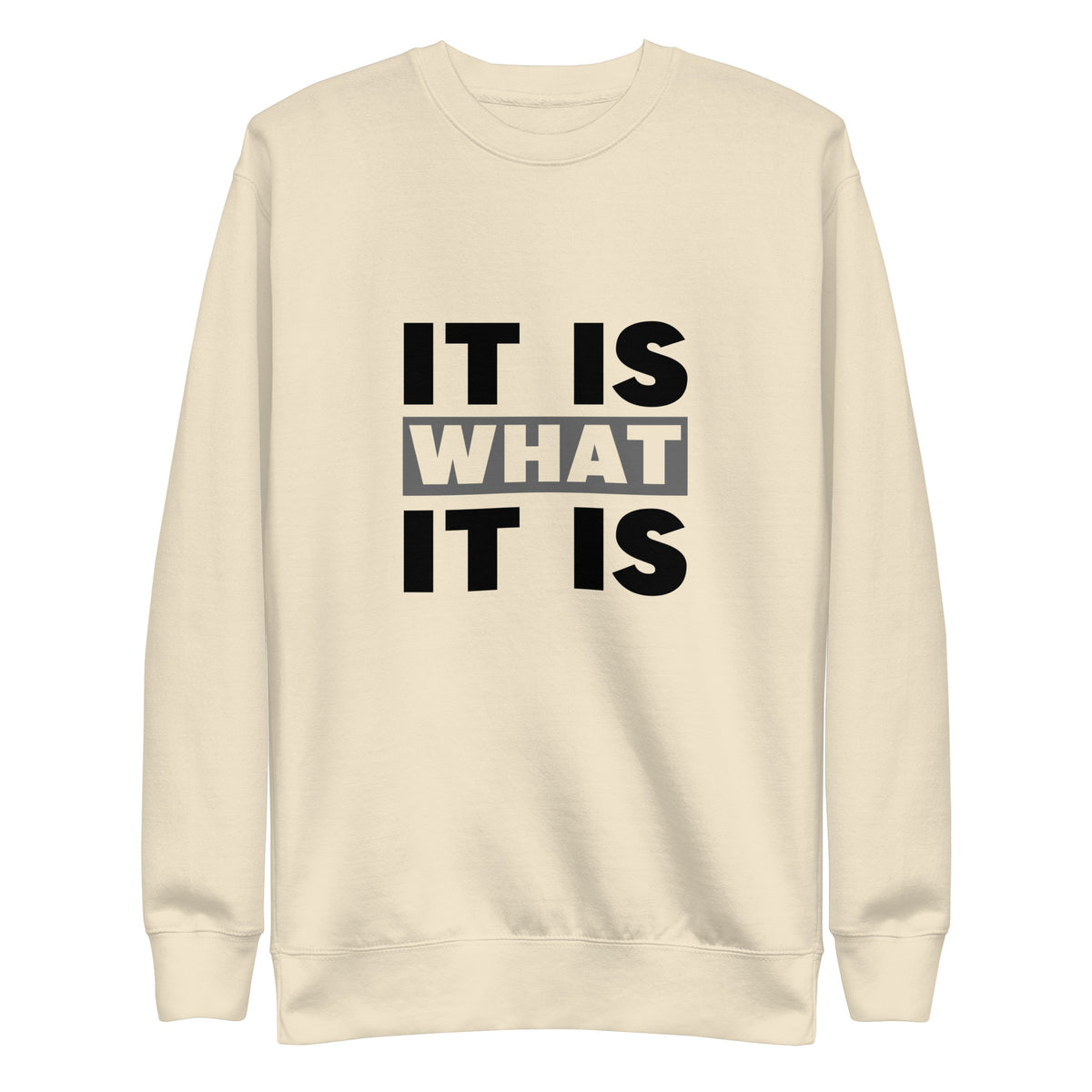 Sweater It Is What It Is Signature