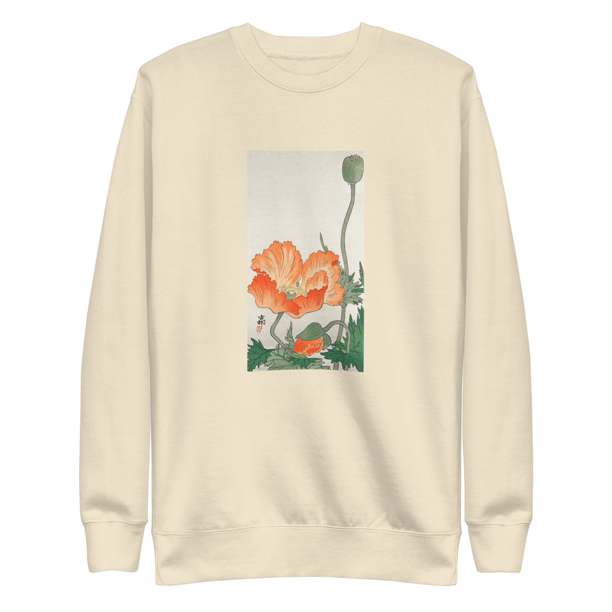 Sweater Birds And Plants - Ohara Koson 1900 Signature