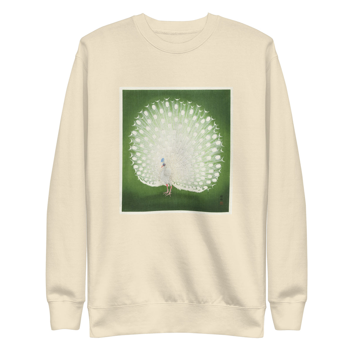 Sweater Peacock - Ohara Koson 1925 Signature
