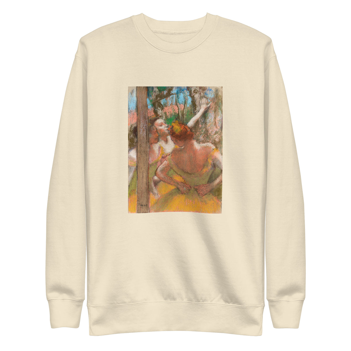Sweater Dancers Painting In High Resolution Signature