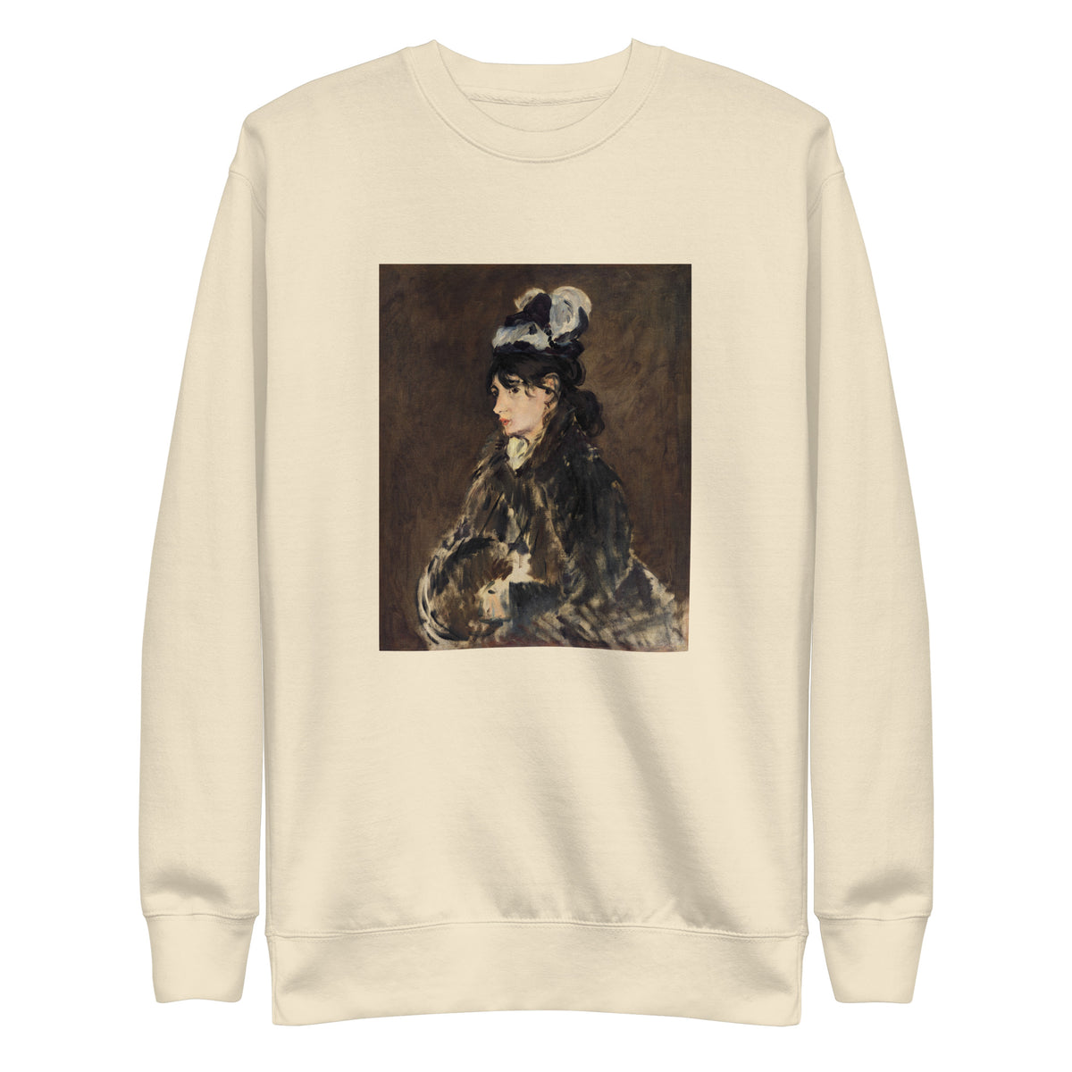Sweater Berthe Morisot C 1869 Painting In High Resolution Signature