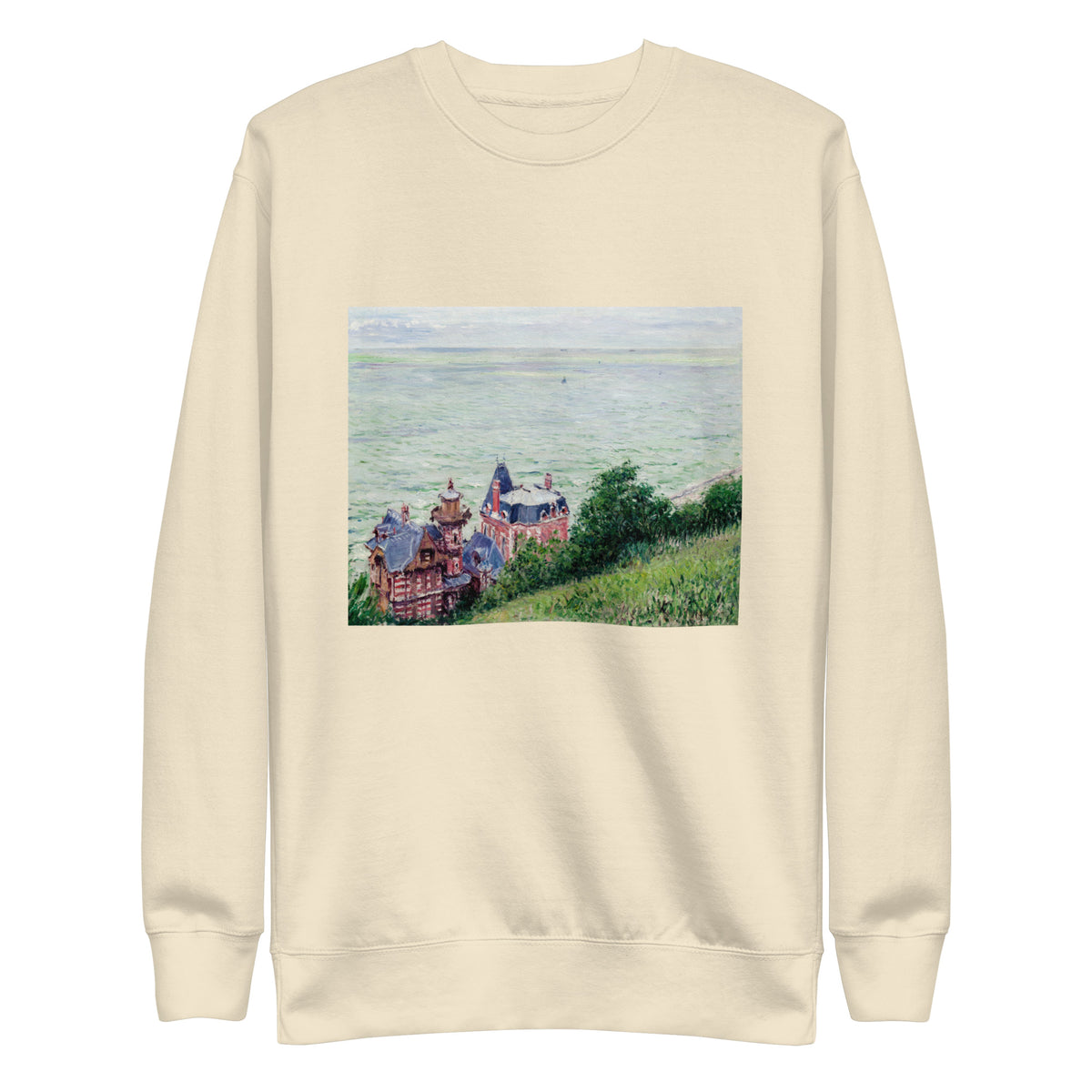 Sweater Villas At Trouville Painting In High Resolution Signature