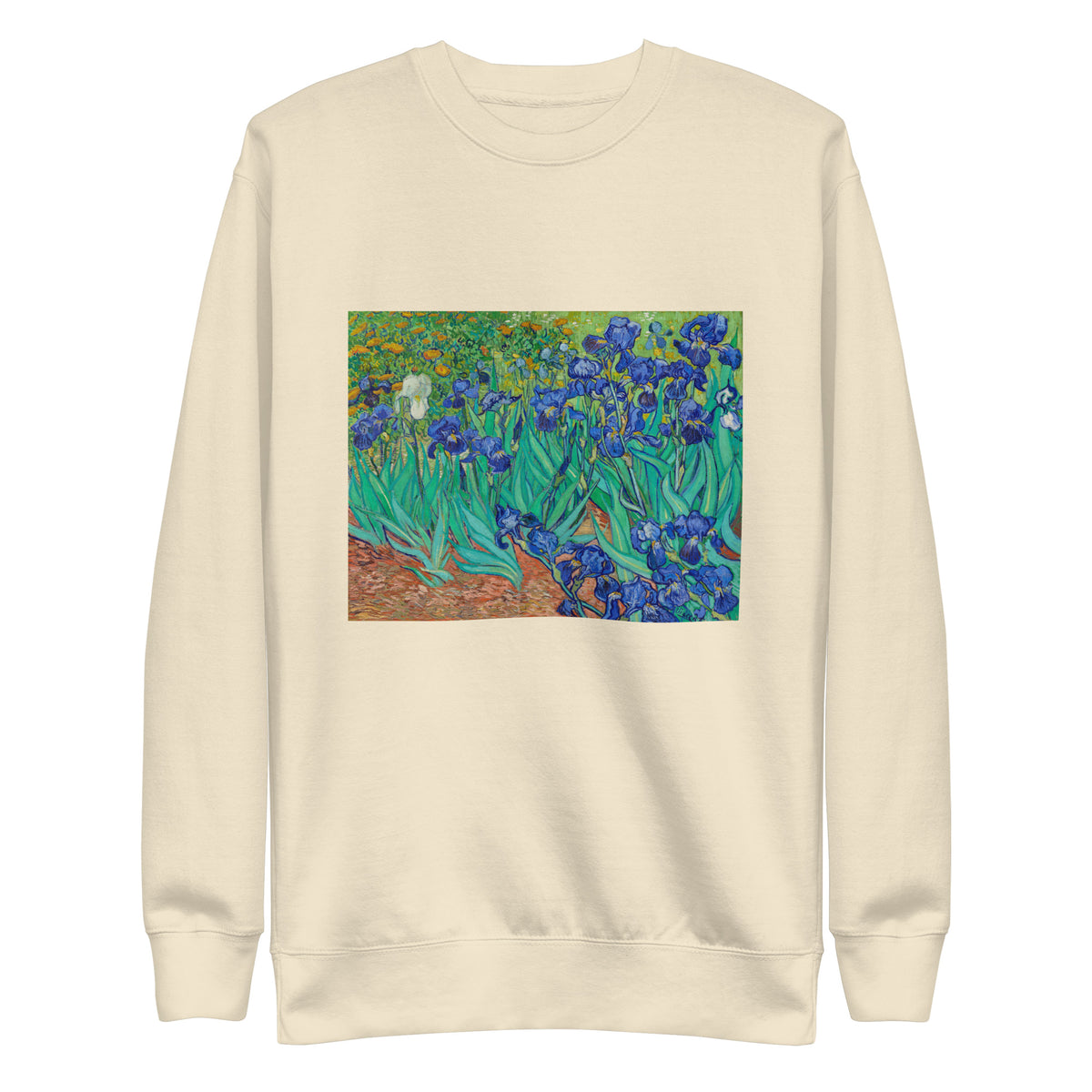Sweater Vincent Van Gogh S Irises Famous Painting Signature