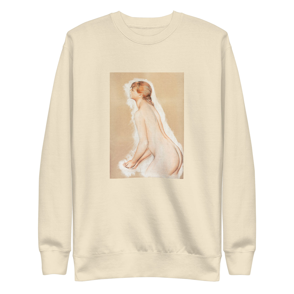 Sweater Splashing Figure Study For The Large Bathers Signature