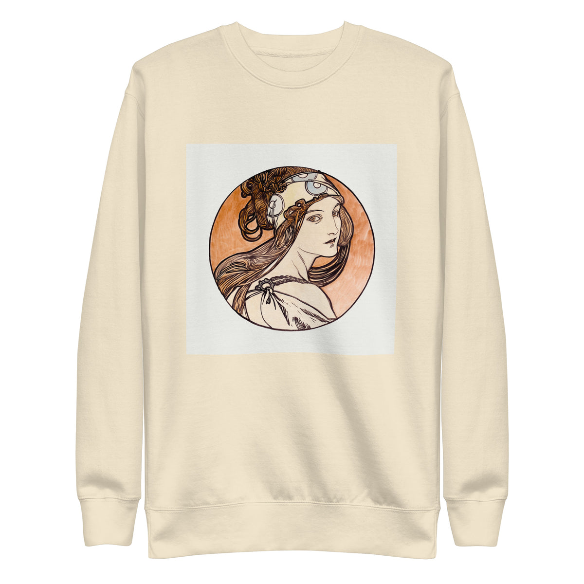Sweater Stained Glass Fouquet Mucha I Signature