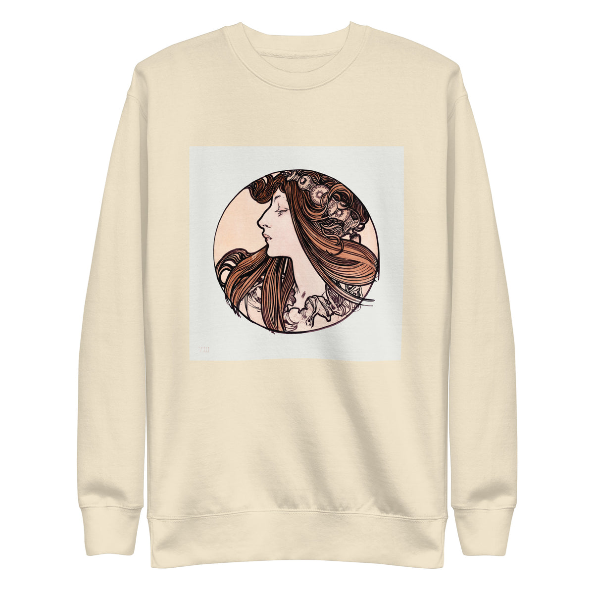 Sweater Stained Glass Fouquet Mucha III Signature