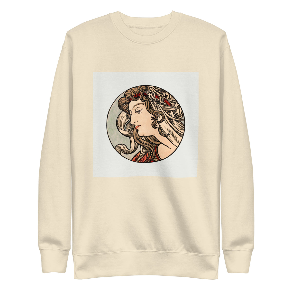 Sweater Stained Glass Fouquet Mucha V Signature