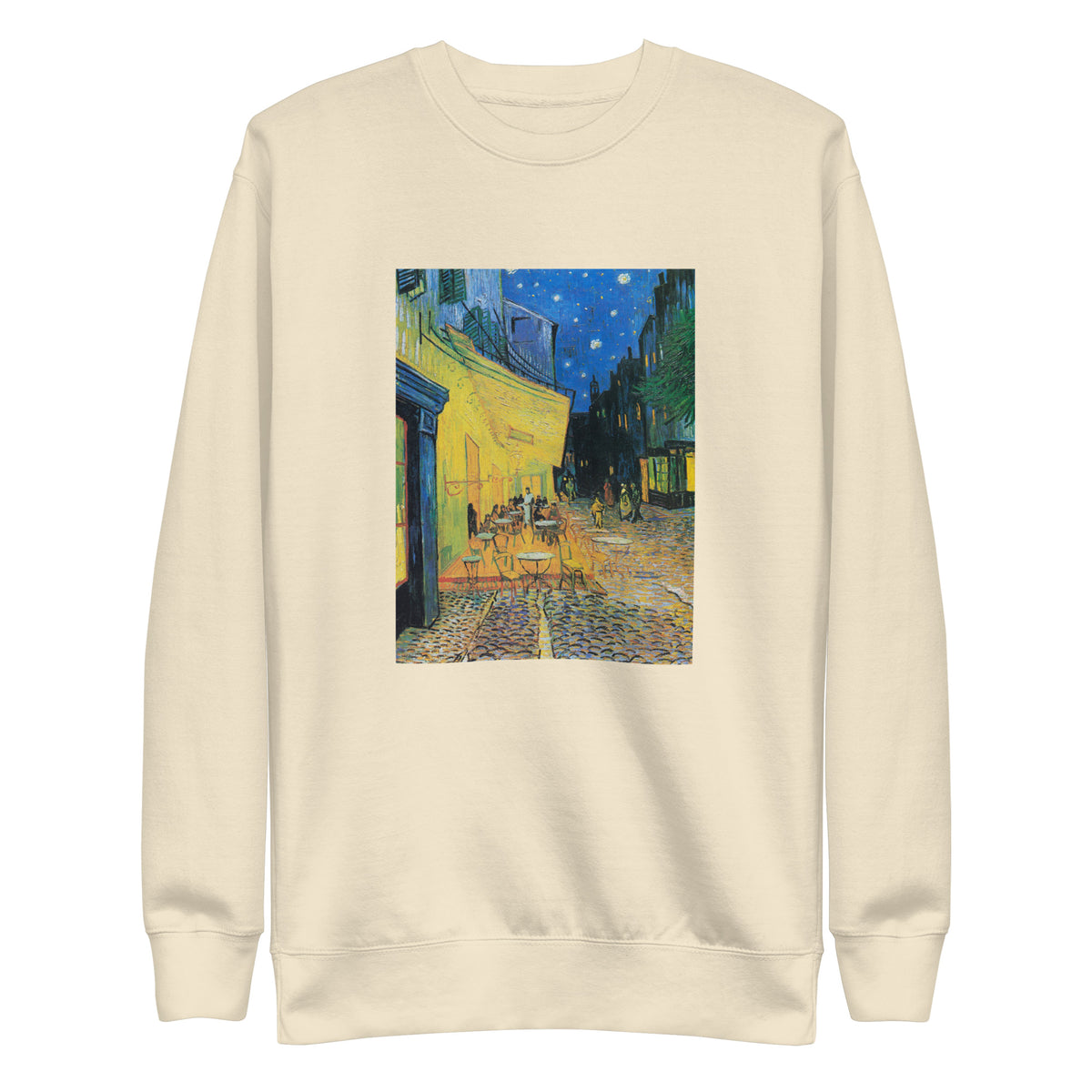 Sweater Vincent Van Gogh S Cafe Terrace At Night Famous Painting Signature