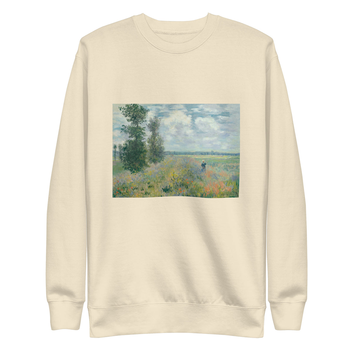 Sweater Poppy Fields Near Argenteuil Signature