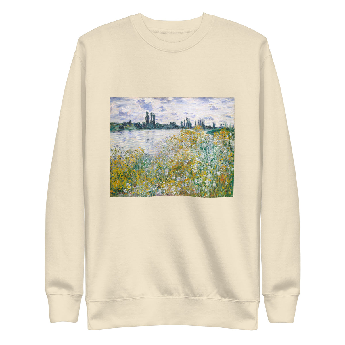 Sweater Icirc Le Aux Fleurs Near Vetheuil Signature