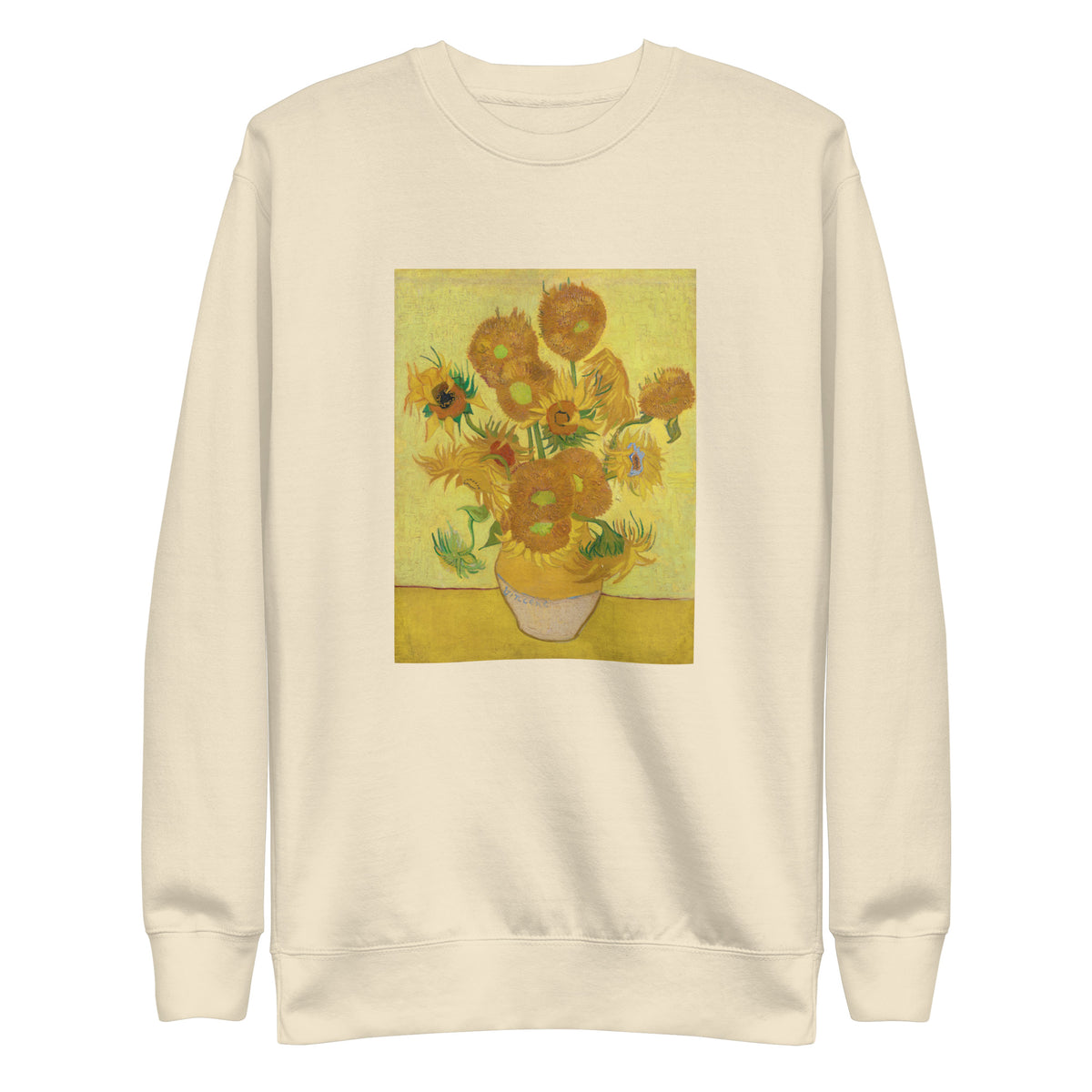 Sweater Vincent Van Gogh S Sunflowers Famous Painting Signature