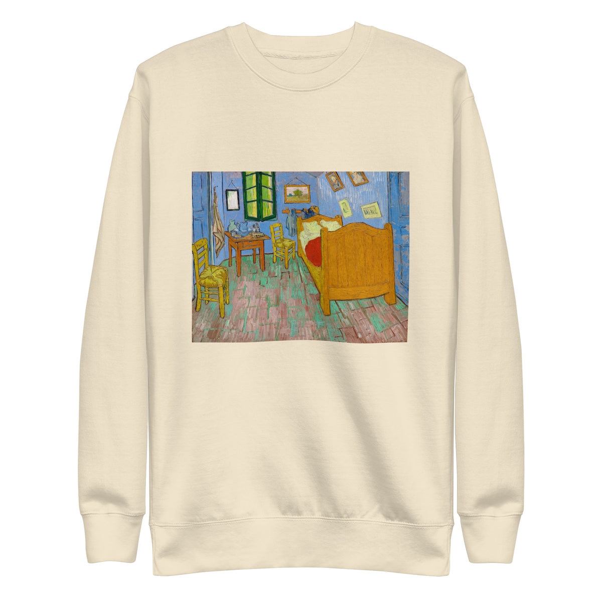 Sweater Vincent Van Gogh S The Bedroom Famous Painting Signature