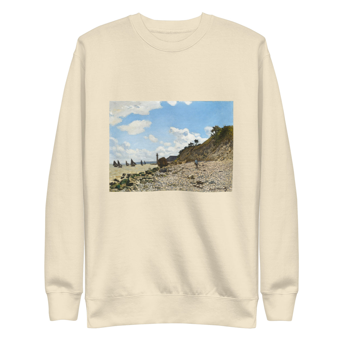Sweater The Beach At Honfleur Signature