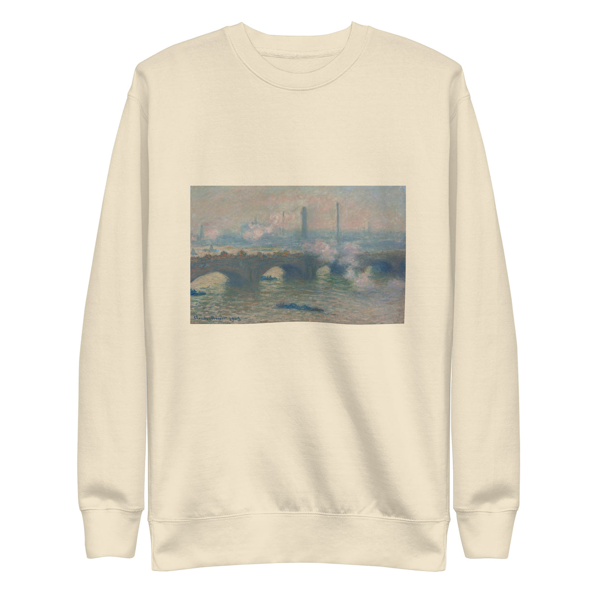 Sweater Waterloo Bridge Gray Day Signature