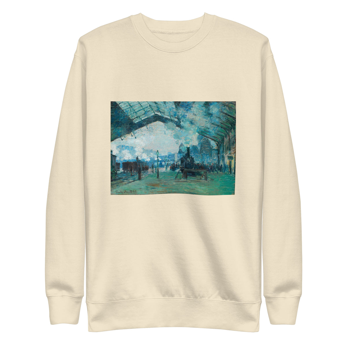 Sweater Arrival Of The Normandy Train Gare Saint-Lazare Signature