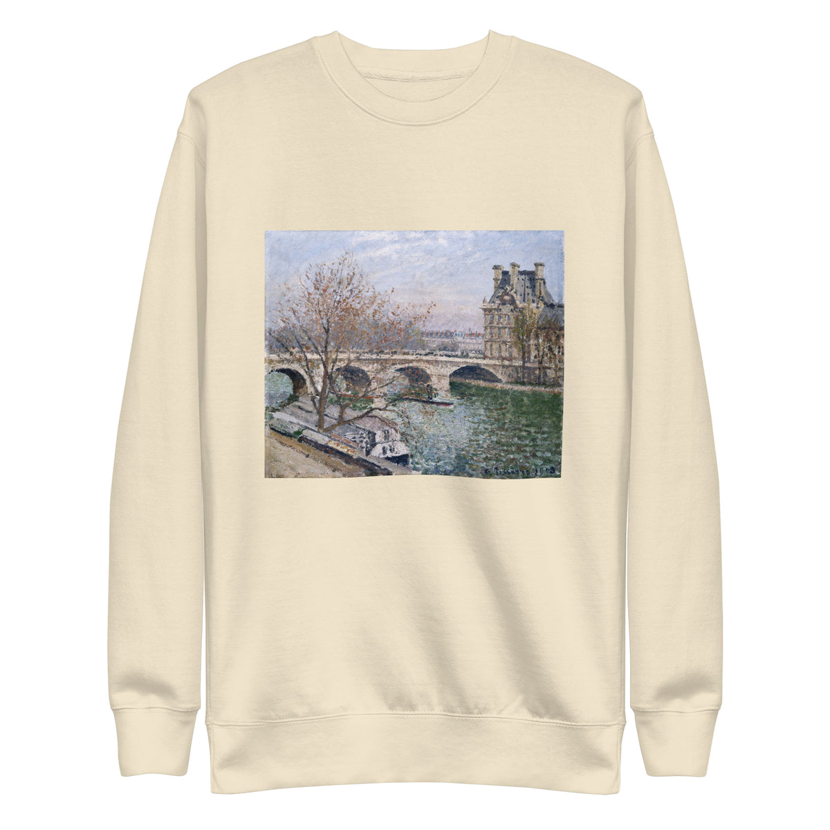 Sweater The Pont Royal And The Pavillon De Flore Signature