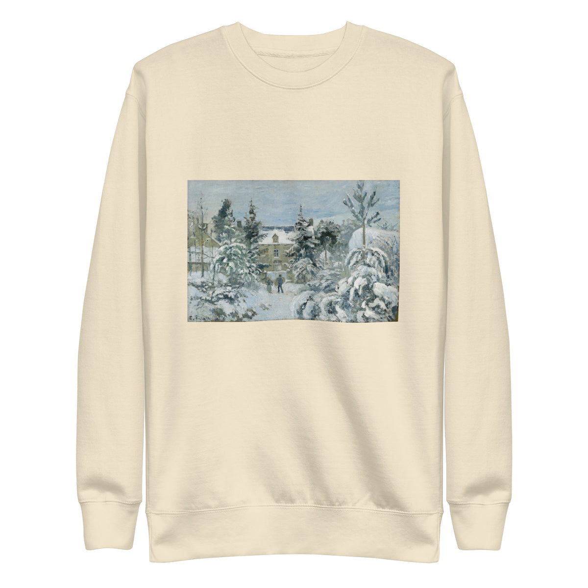 Sweater Piette House At Montfoucault Painting In High Resolution Signature