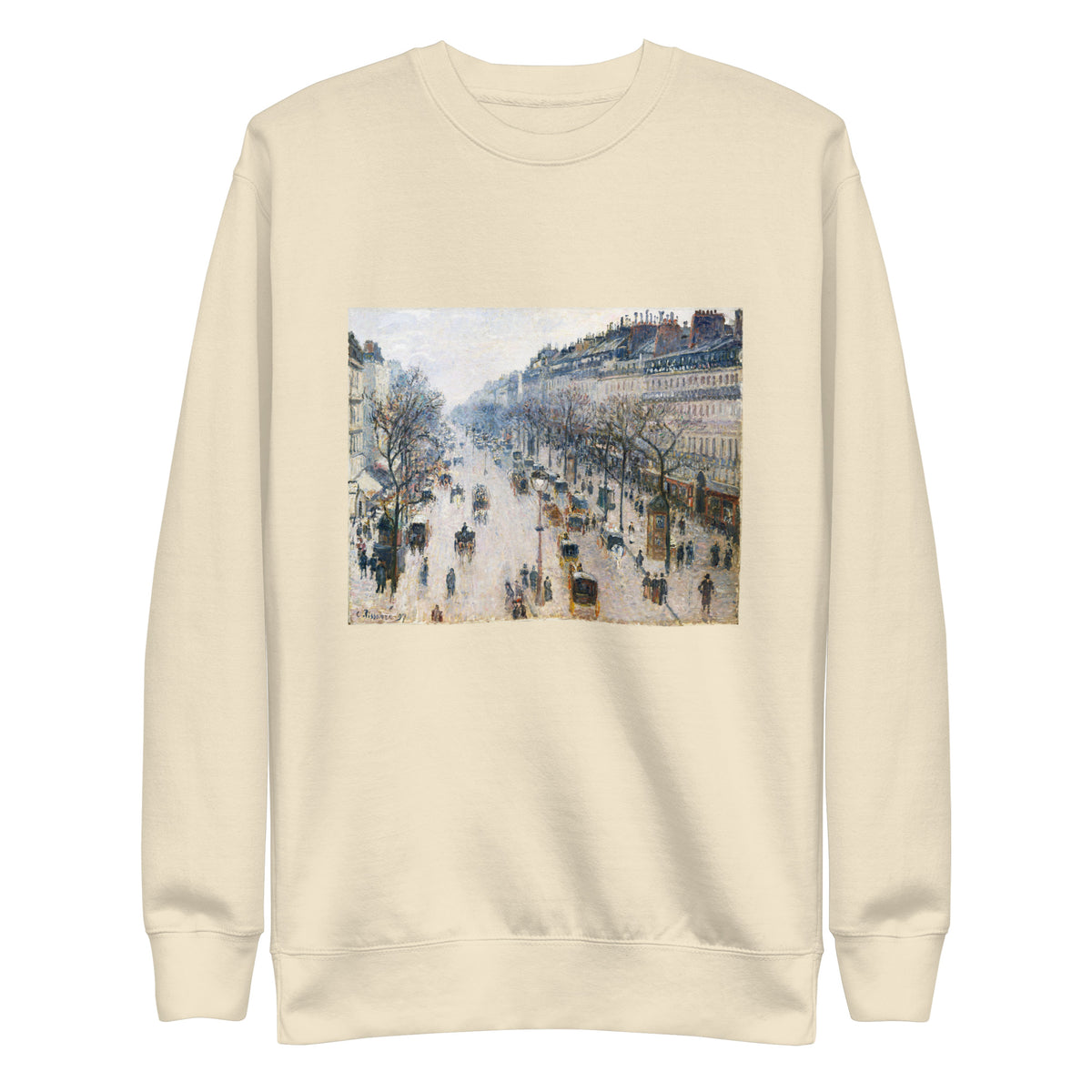 Sweater The Boulevard Montmartre On A Winter Morning Signature