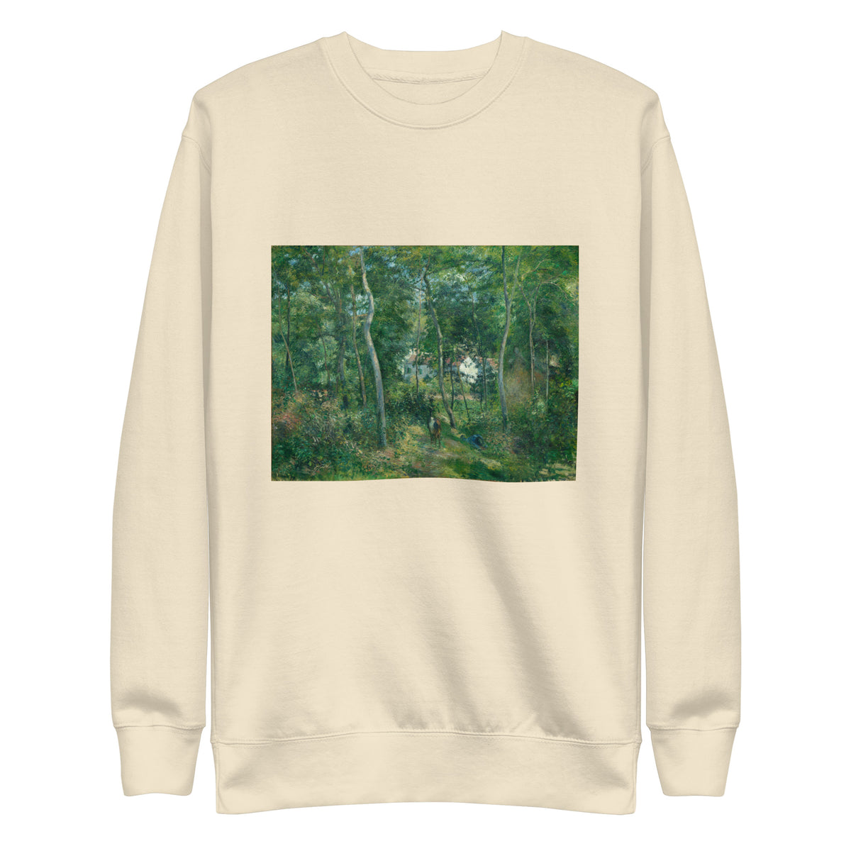 Sweater Edge Of The Woods Near L Hermitage Pontoise Signature
