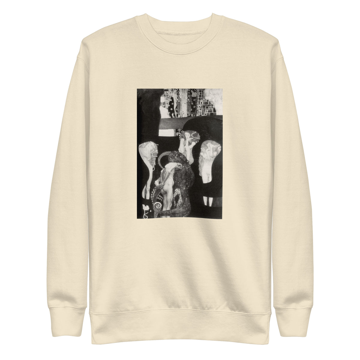 Sweater Gustav Klimt Jurisprudence Famous Painting Signature