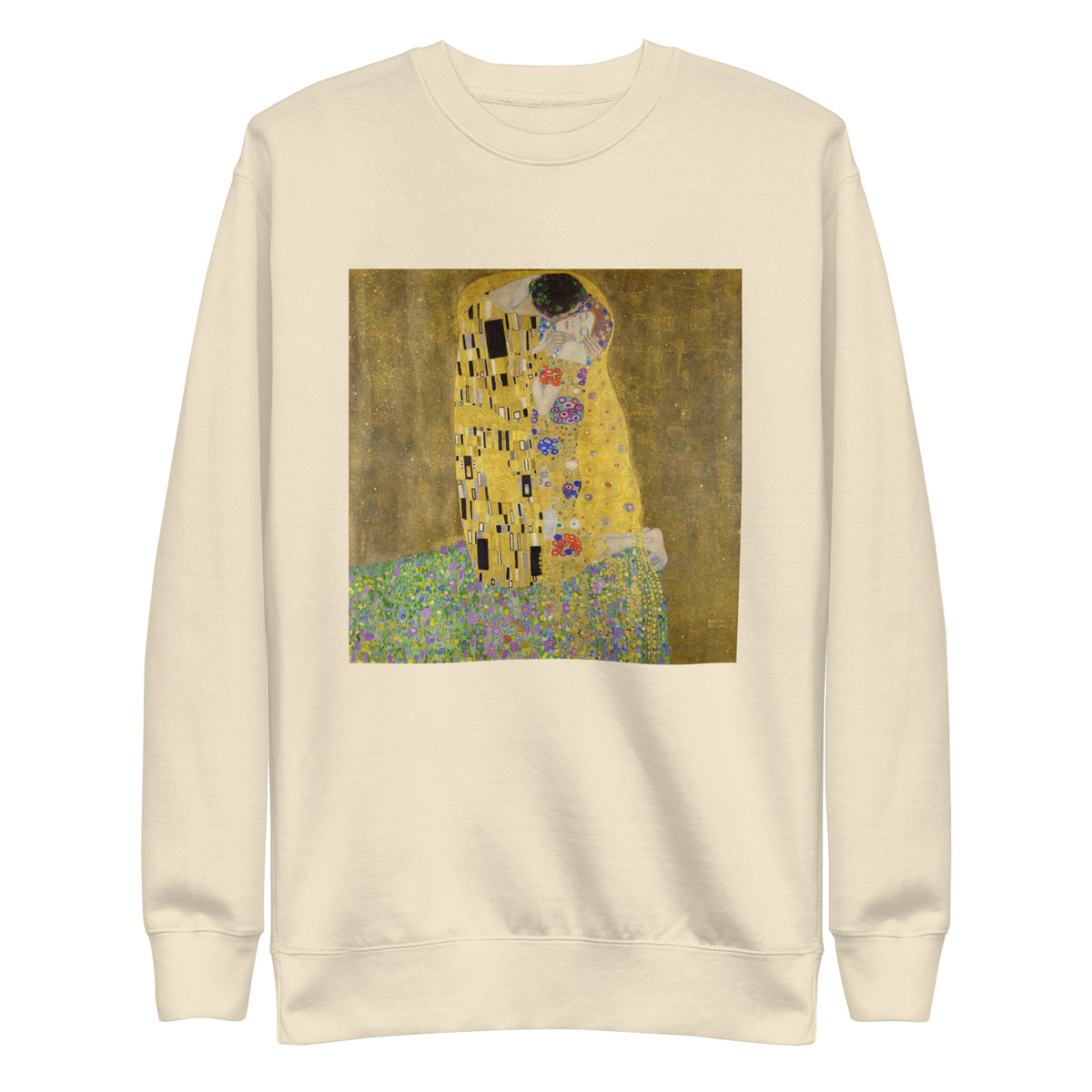 Sweater Gustav Klimt The Kiss Famous Painting Signature
