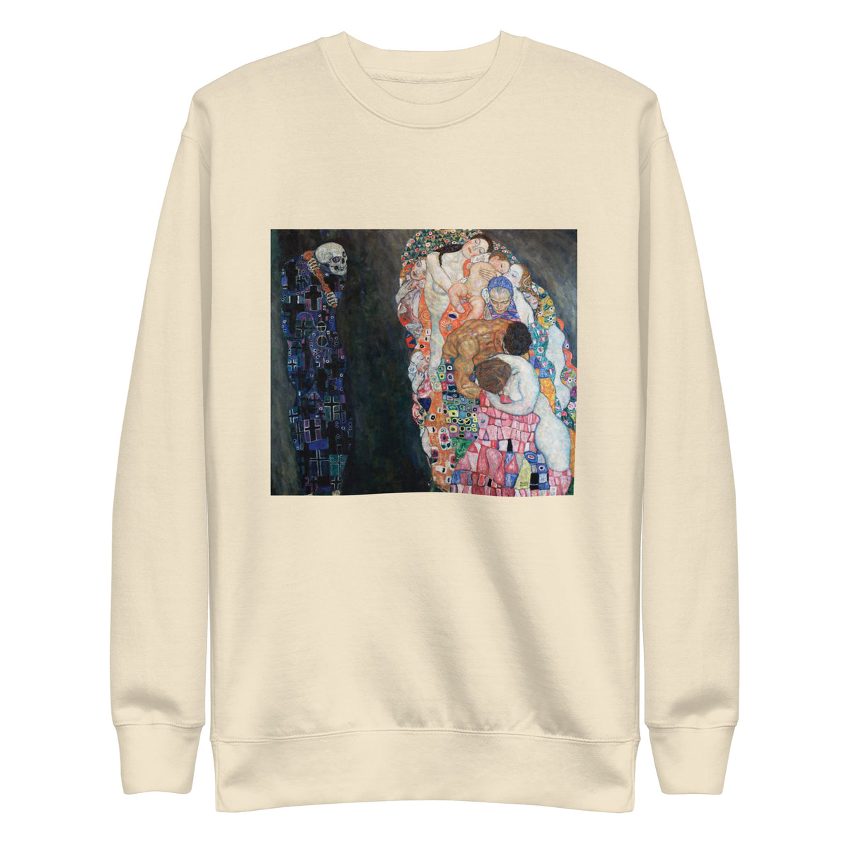 Sweater Gustav Klimt Death And Life Famous Painting Signature