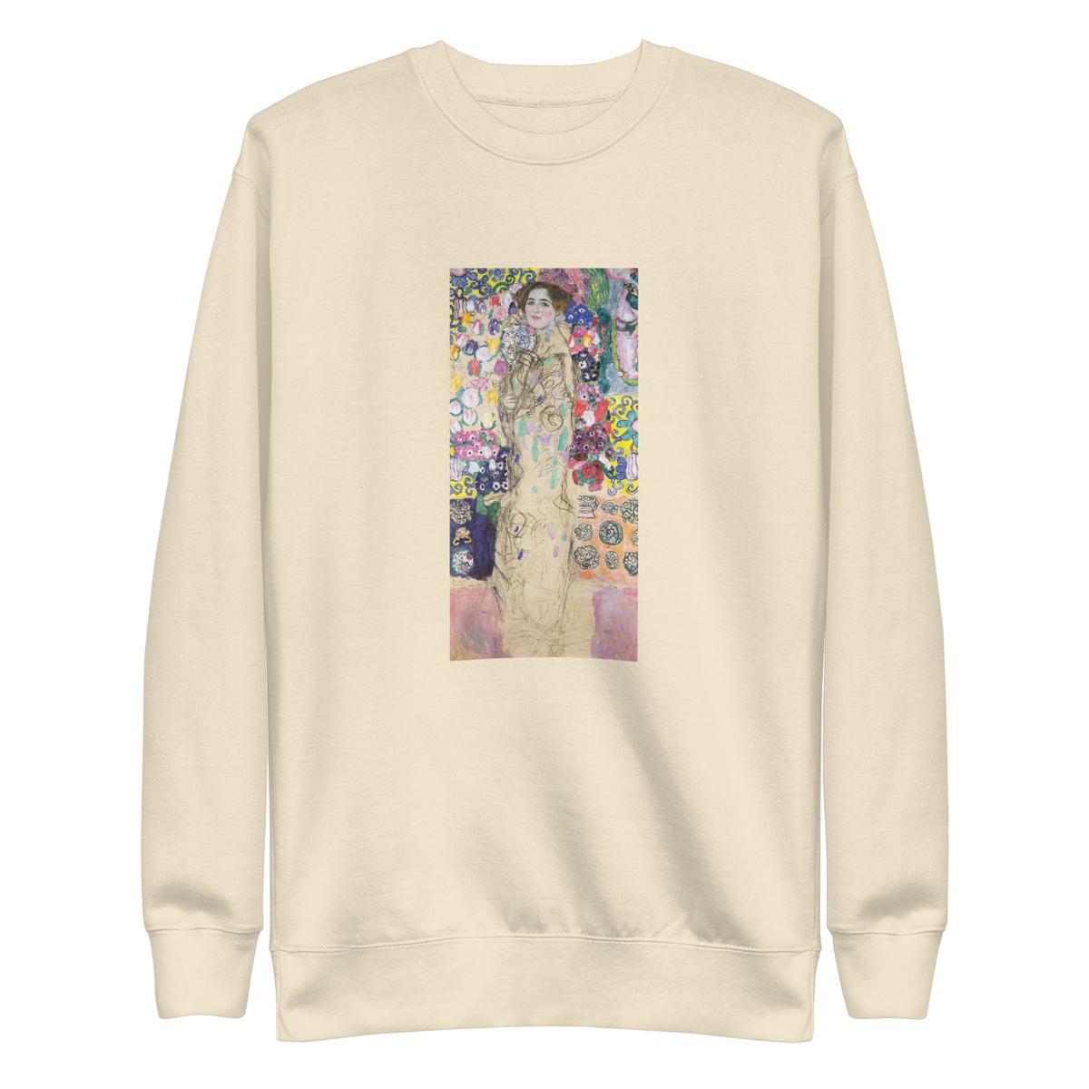 Sweater Gustav Klimt Portrait Of Maria Munk Famous Painting Signature