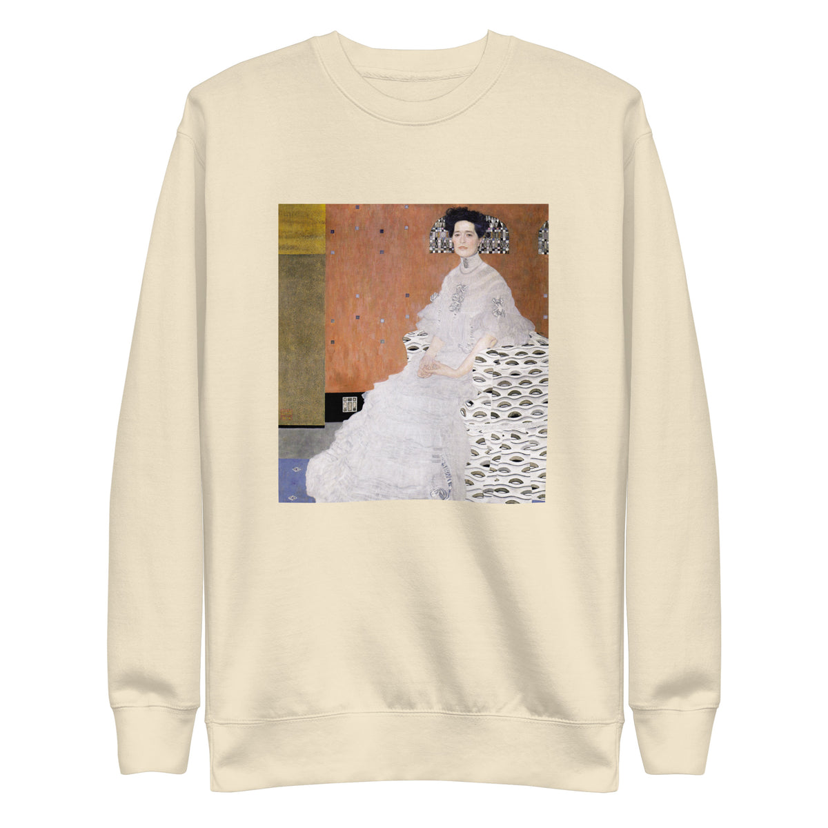 Sweater Gustav Klimt Bildnis Fritza Riedler Famous Painting Signature
